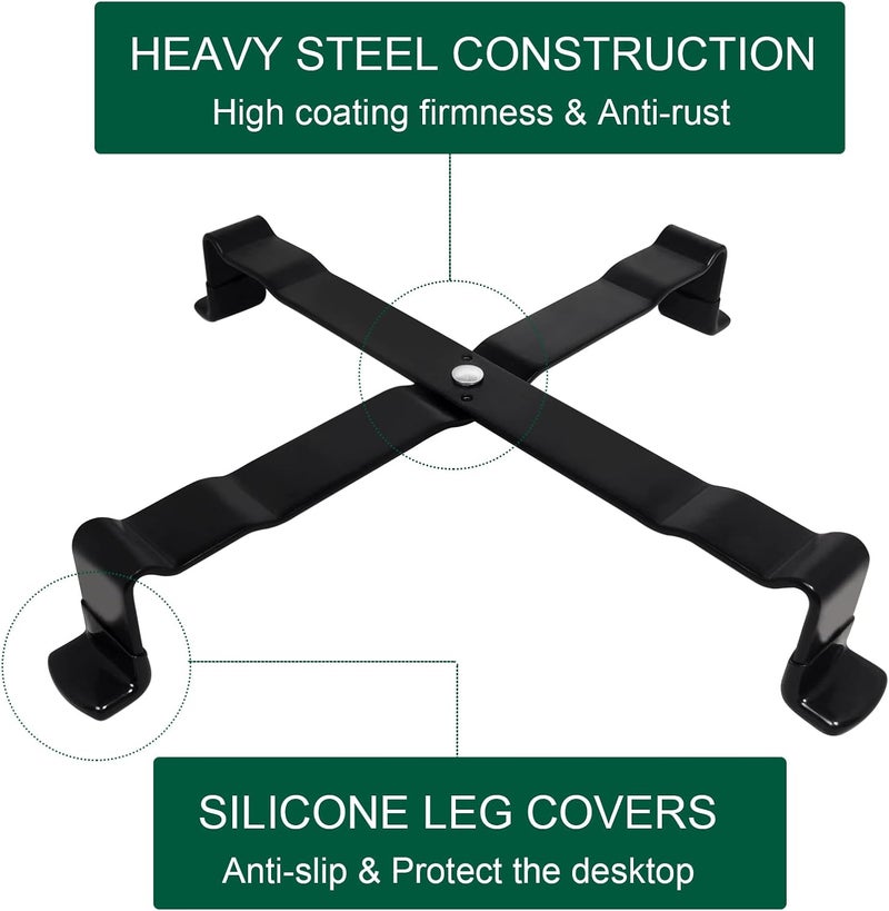 Quantfire Grill Stand Table Nest for XLarge Big Green Egg, Big Green Egg Accessories Kamado Grill Table Nest Stand - Image 3